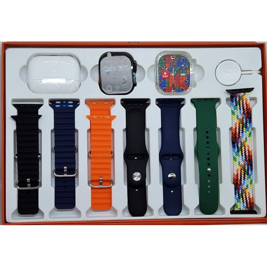 RELOJ SMARTWATCH 8 ULTRA 7 MANILLAS