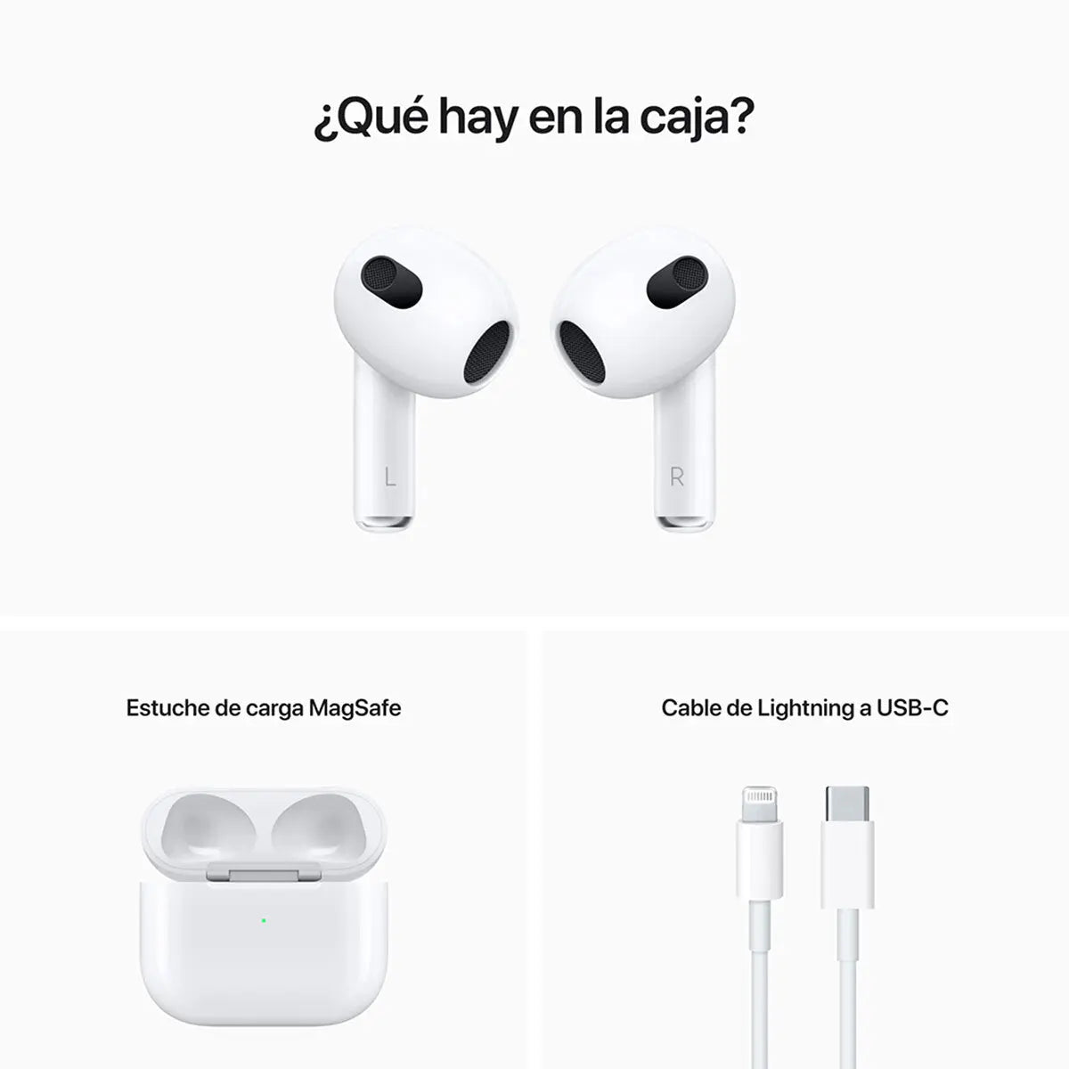 AIRPODS SERIES 3 + CARGADOR