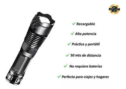 LINTERNA MULTIFUNCIONAL DE ALTA POTENCIA